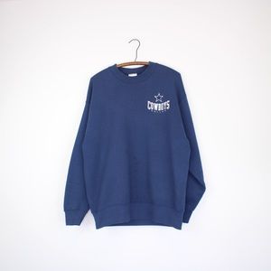Vintage Navy Blue Dallas Cowboys Sweatshirt